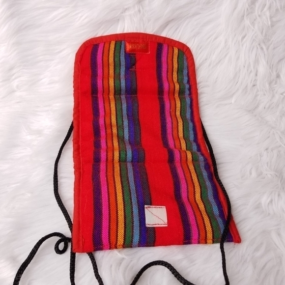 Belize Wallet Purse Striped‎ Multi-Colored - Picture 5 of 6